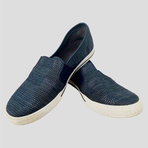 Lauren Ralph Lauren Janis Navy Slip On Every Day Wear Tennis Shoe